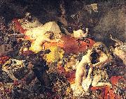 Eugene Delacroix La Mort de Sardanapale Germany oil painting artist